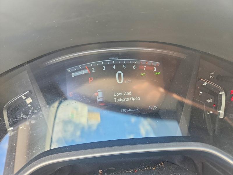 2018 Honda Cr-v VIN 7FARW1H59JE040659 COPART salvage auction — FRONT END, Tx - Salvage Vehicle Title, sold $5,500 on 2026-07-02 (photo 9)