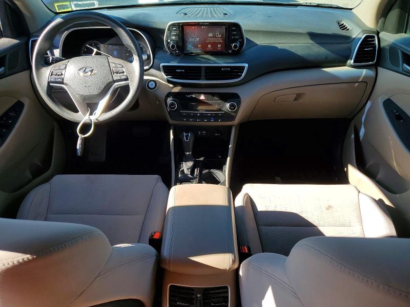 2021 Hyundai Tucson VIN KM8J3CAL4MU355642 COPART salvage auction — REAR END, Ny - Mv-907A Salvage Certificate, sold $3,300 on 2026-07-19 (photo 8)