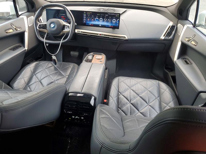 2023 BMW Ix VIN WB533CF03PCM64126 COPART salvage auction — FRONT END, Ca - Salvage Certificate, sold $32,000 on 2026-08-14 (photo 8)