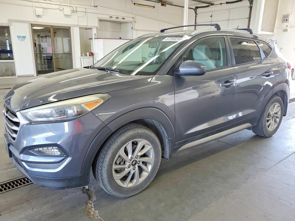 2017 Hyundai VIN KM8J3CA40HU293073 COPART salvage auction — REAR END, Wa - Bill Of Sale, sold $2,050 on 2026-07-17 (photo 1)