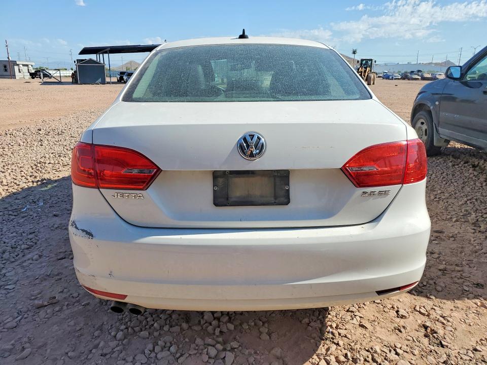 2013 Volkswagen Jetta VIN 3VWDP7AJ2DM398860 COPART salvage auction — FRONT END, Az - Cert Of Title - Salvage, sold $1,950 on 2026-07-02 (photo 6)