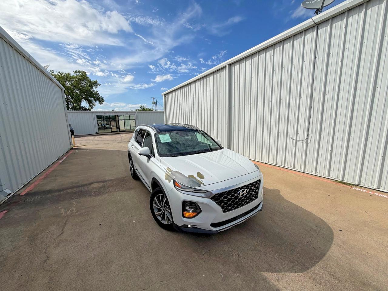 2020 Hyundai Santa Fe VIN 5NMS33AD4LH142696 COPART salvage auction — Minor Dent/Scratches, OK - CERTIFICATE OF TITLE (P), sold $7,900 on 2026-07-03 (photo 1)