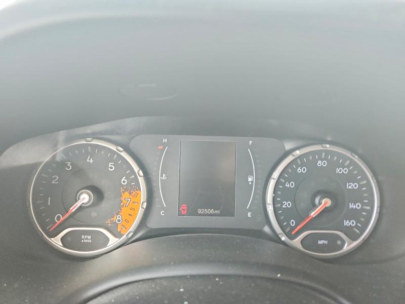 2018 Jeep Renegade VIN ZACCJABB9JPJ35579 COPART salvage auction — FRONT END, Ok - Cert Of Title-Salvage, sold $2,250 on 2026-08-07 (photo 9)