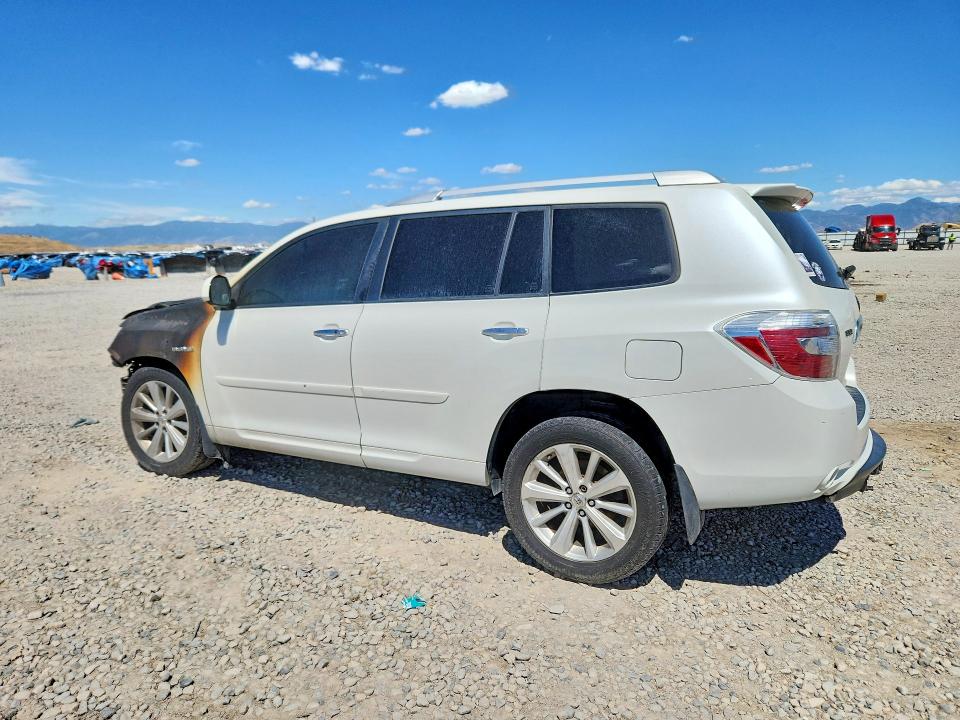 2008 Toyota Highlander VIN JTEEW44A182018663 COPART salvage auction — BURN, UT - SALVAGE CERTIFICATE, sold $125 on 2026-07-24 (photo 2)