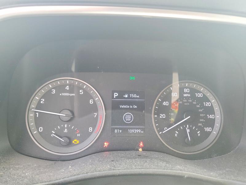 2020 Hyundai VIN KM8J33AL5LU146974 COPART salvage auction — MECHANICAL, Tn - Certificate Of Title, sold $3,200 on 2026-07-03 (photo 9)