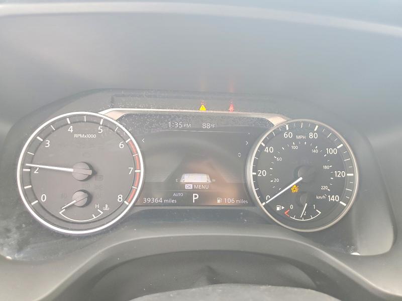 2025 Nissan Rogue VIN JN8BT3BB1SW159548 COPART salvage auction — FRONT END, Az - Cert Of Title - Salvage (P), sold $8,200 on 2026-07-31 (photo 9)