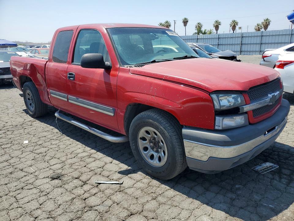 2005 Chevrolet Silverado 1500 VIN 2GCEC19V651274056 COPART salvage auction — REAR END, Ca - Dis/Dlr/Exp Only Clean Title, sold $900 on 2026-07-03 (photo 4)