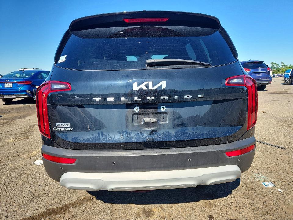 2022 Kia Telluride VIN 5XYP2DHC7NG250447 COPART salvage auction — SIDE, Pa - Certificate Of Salvage, sold $3,000 on 2026-07-21 (photo 6)