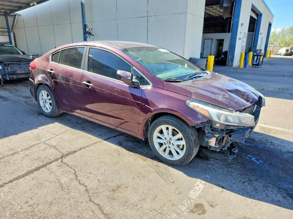 2017 Kia Forte VIN 3KPFL4A79HE014809 COPART salvage auction — FRONT END, Nm - Certificate Of Title, sold $1,100 on 2026-07-10 (photo 4)