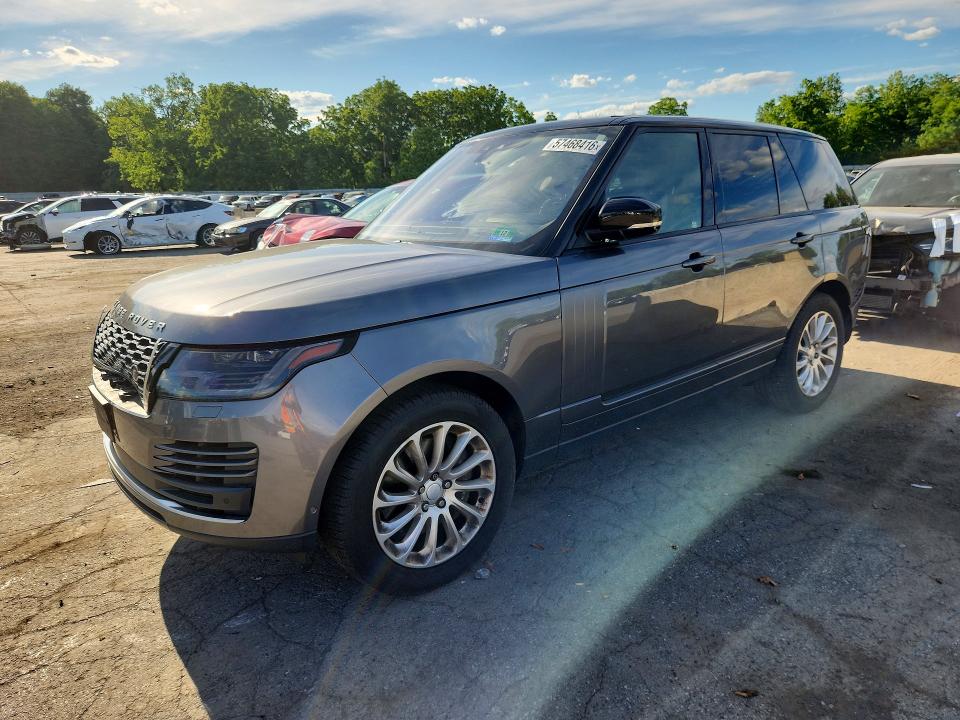 2018 Land rover VIN SALGS2SV5JA389526 COPART salvage auction — FRONT END, Ny - Mv-907A Salvage Certificate, sold $13,800 on 2026-07-14 (photo 1)