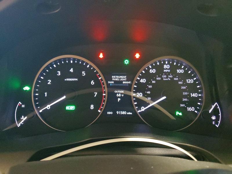 2014 Lexus ES VIN JTHBW1GG0E2073315 COPART salvage auction — FRONT END, Pa - Certificate Of Salvage, sold $5,900 on 2026-07-08 (photo 9)