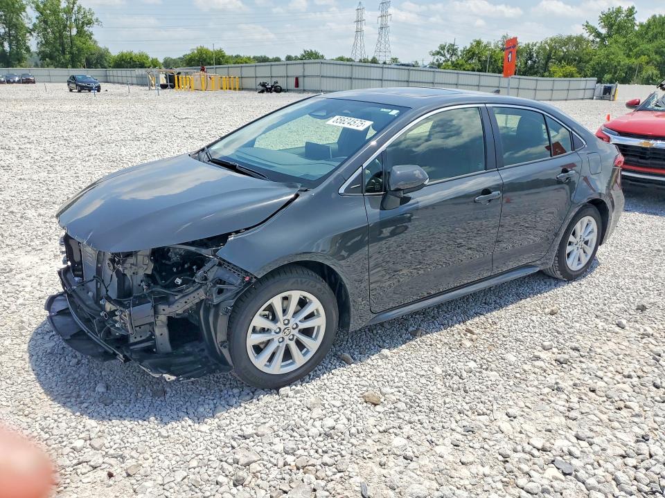2025 Toyota Corolla VIN JTDBCMFE3S3102226 COPART salvage auction — FRONT END, Oh - Cert Of Title-Salvage, sold $4,900 on 2026-07-21 (photo 1)