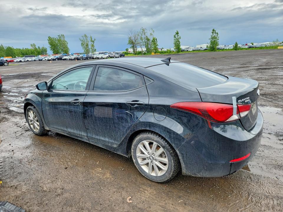 2016 Hyundai Elantra VIN KMHDH4AE6GU591297 COPART salvage auction — FRONT END, Qc - Gravement Accidente, sold $525 on 2026-07-28 (photo 2)
