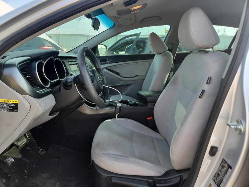2015 Kia Optima VIN 5XXGM4A70FG448073 COPART salvage auction — FRONT END, TX - SALVAGE VEHICLE TITLE, sold $1,250 on 2026-07-28 (photo 7)