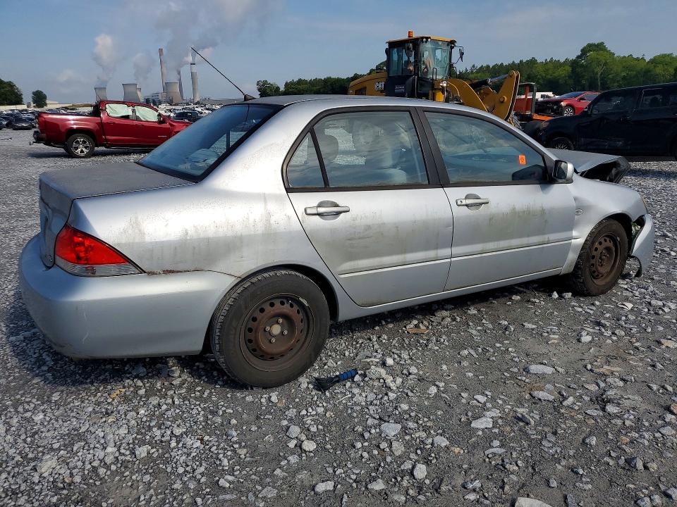 2005 Mitsubishi Lancer VIN JA3AJ26E75U014332 COPART salvage auction — FRONT END, Ga - Cert Of Title-Salvage, sold $350 on 2026-07-09 (photo 3)