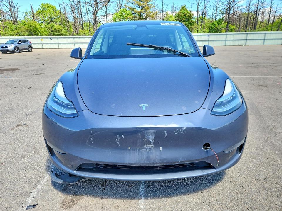 2023 Tesla Model y VIN 7SAYGDEE3PA040255 COPART salvage auction — FRONT END, Ny - Mv-907A Salvage Certificate, sold $11,900 on 2026-07-06 (photo 5)