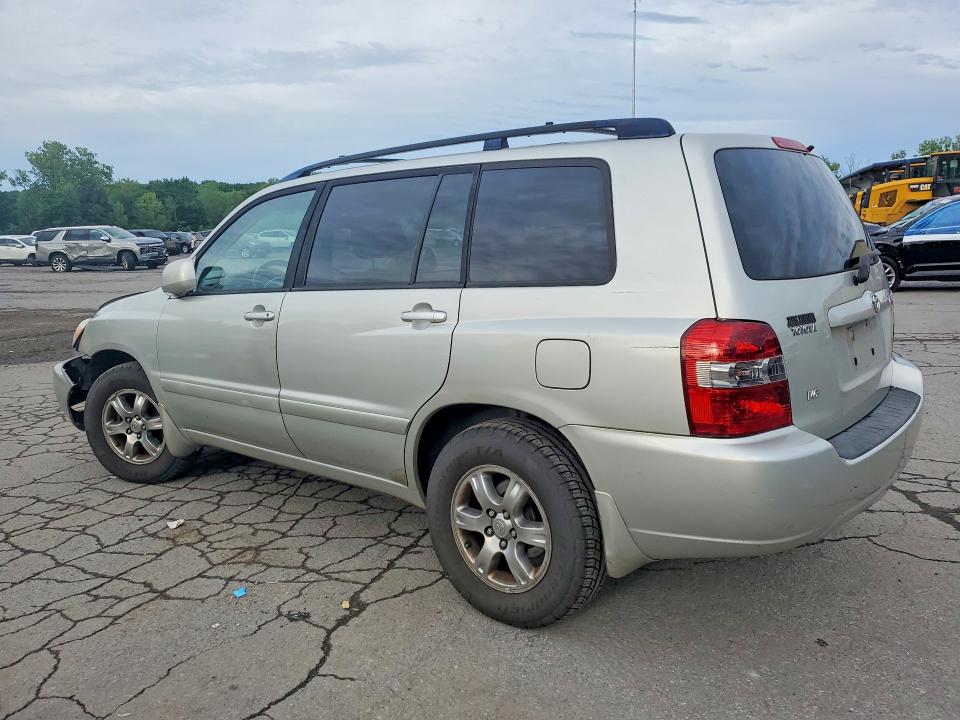 2004 Toyota Highlander VIN JTEDP21A040022047 COPART salvage auction — FRONT END, Ny - Mv-907A Salvage Certificate, sold $625 on 2026-07-09 (photo 2)