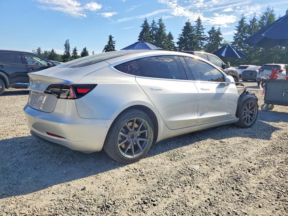 2018 Tesla VIN 5YJ3E1EA7JF041587 COPART salvage auction — FRONT END, WA - BILL OF SALE, sold $175 on 2026-07-21 (photo 3)