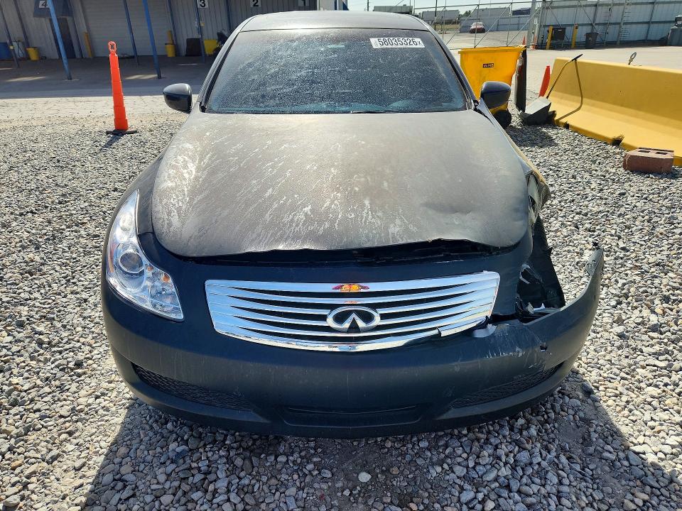 2009 Infiniti G VIN JNKCV61F39M050075 COPART salvage auction — FRONT END, CO - PUBLIC - SALVAGE TITLE (P), sold $450 on 2026-07-23 (photo 5)