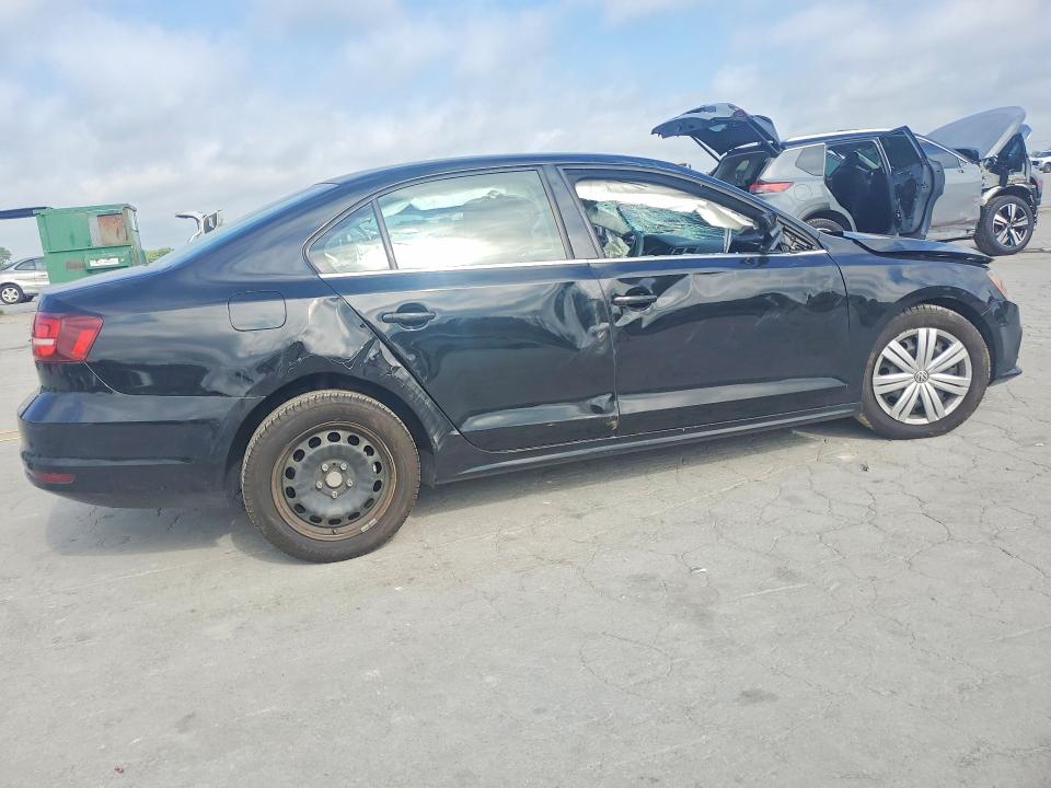 2017 Volkswagen Jetta VIN 3VW167AJ2HM368138 COPART salvage auction — FRONT END, Tn - Salvage Certificate, sold $600 on 2026-07-06 (photo 3)