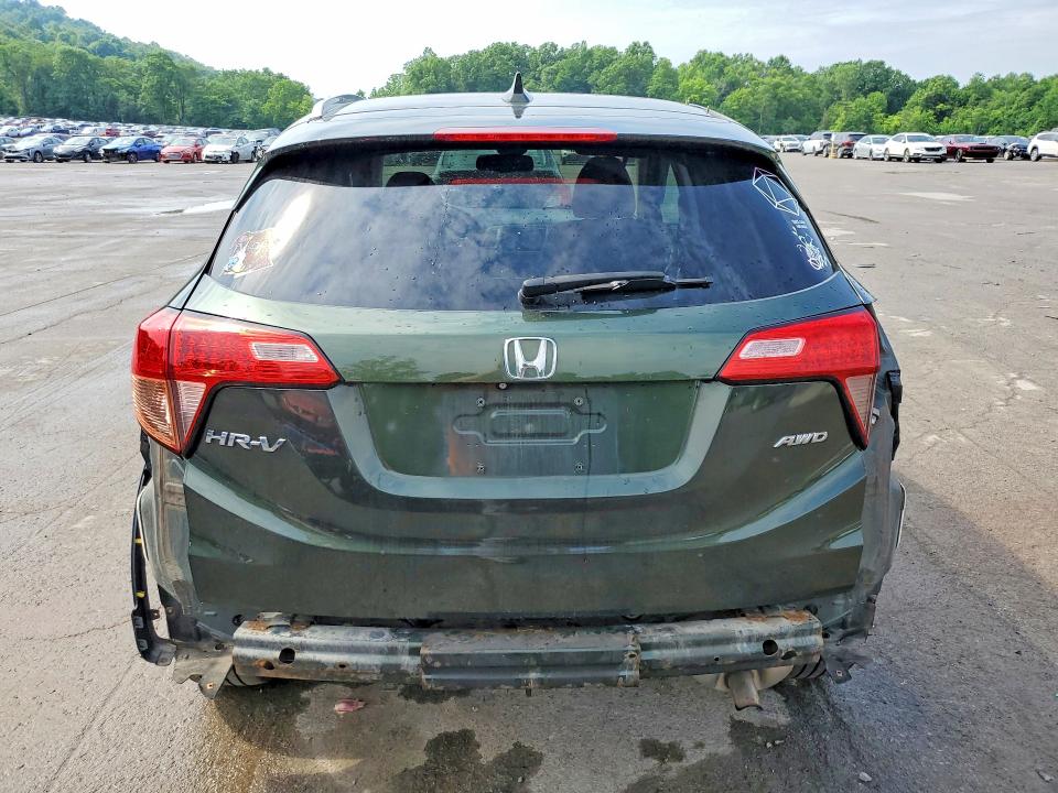 2016 Honda Hr-v VIN 3CZRU6H77GM712393 COPART salvage auction — REAR END, Pa - Certificate Of Salvage, sold $3,250 on 2026-07-02 (photo 6)