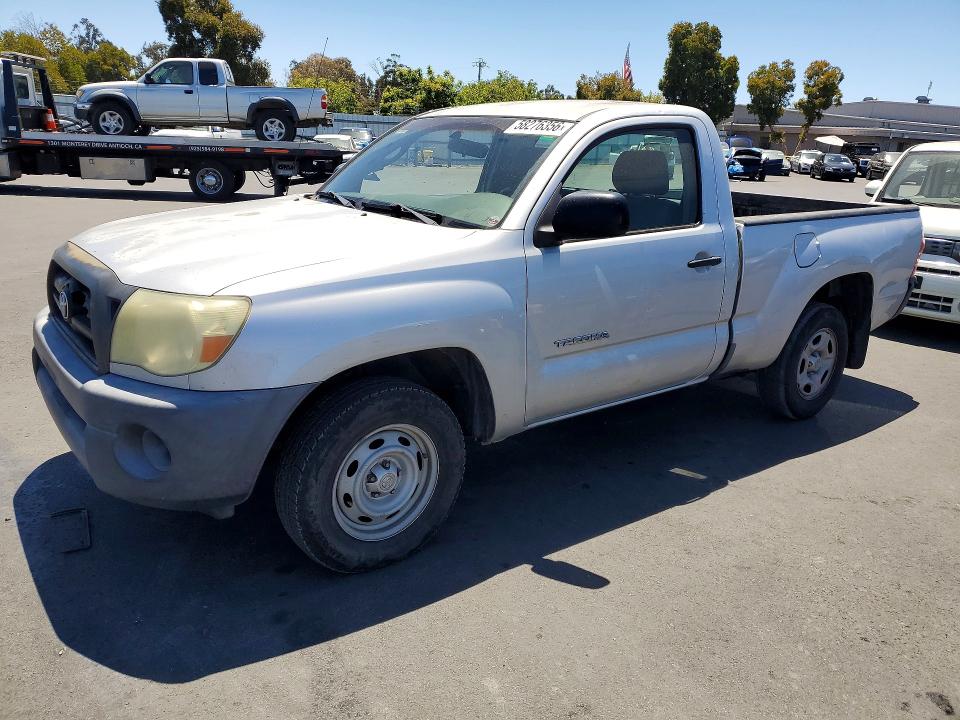 2006 Toyota Tacoma VIN 5TENX22N26Z270667 COPART salvage auction — SIDE, Ca - Salvage Certificate, sold $675 on 2026-07-22 (photo 1)