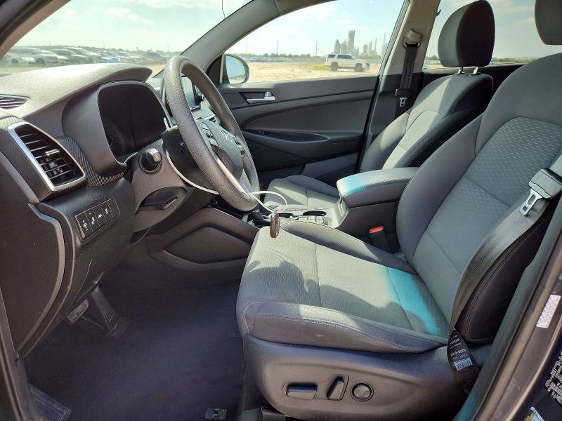 2021 Hyundai Tucson VIN KM8J33A42MU381195 COPART salvage auction — FRONT END, TX - CERTIFICATE OF TITLE, sold $3,000 on 2026-07-16 (photo 7)