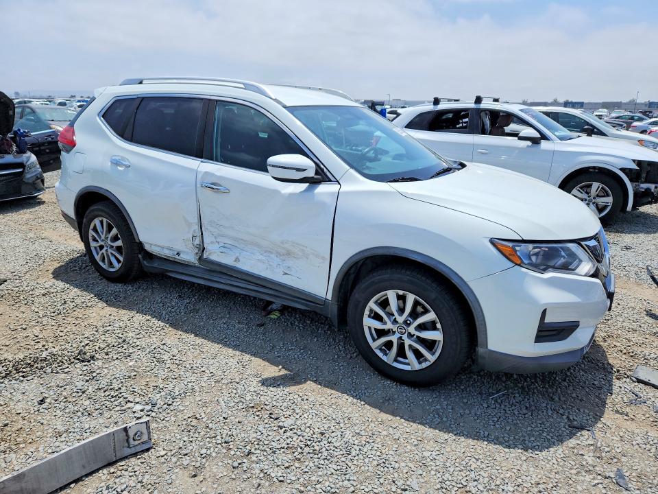 2017 Nissan Rogue VIN KNMAT2MT4HP591609 COPART salvage auction — SIDE, CA - SALVAGE CERTIFICATE, sold $150 on 2026-07-21 (photo 4)