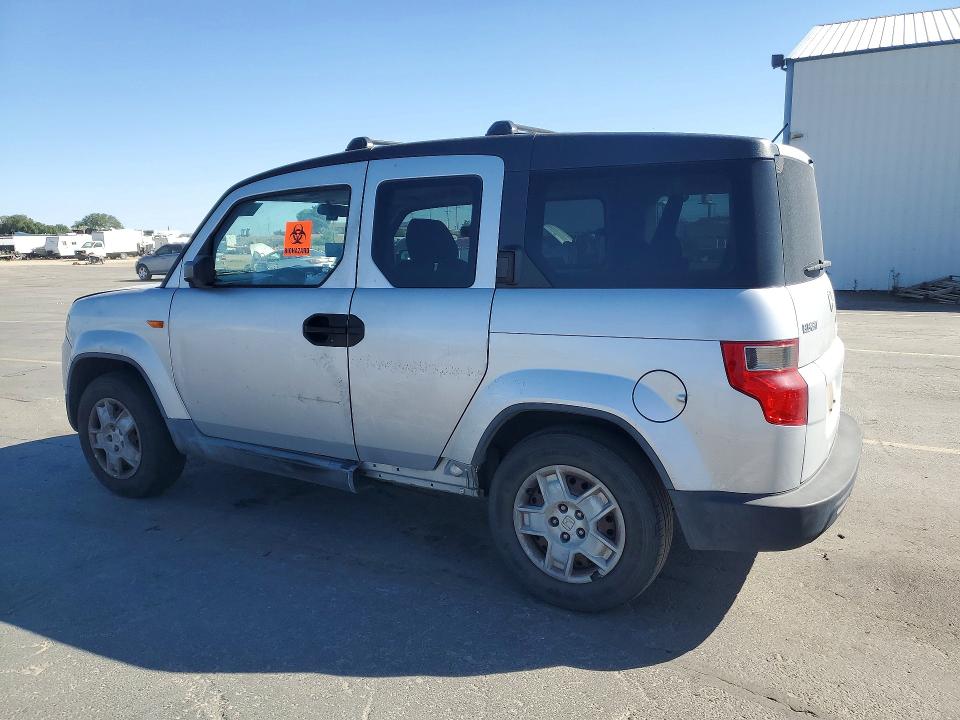 2010 Honda Element VIN 5J6YH1H31AL000518 COPART salvage auction — FRONT END, Ca - Salvage Certificate, sold $475 on 2026-07-09 (photo 2)