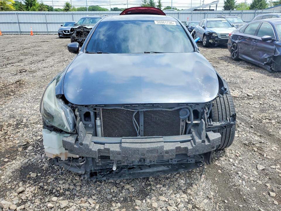 2010 Infiniti G37 VIN JN1CV6ARXAM456390 COPART salvage auction — SIDE, Md - Cert Of Salvage > 75% Damage, sold $1,850 on 2026-07-27 (photo 5)