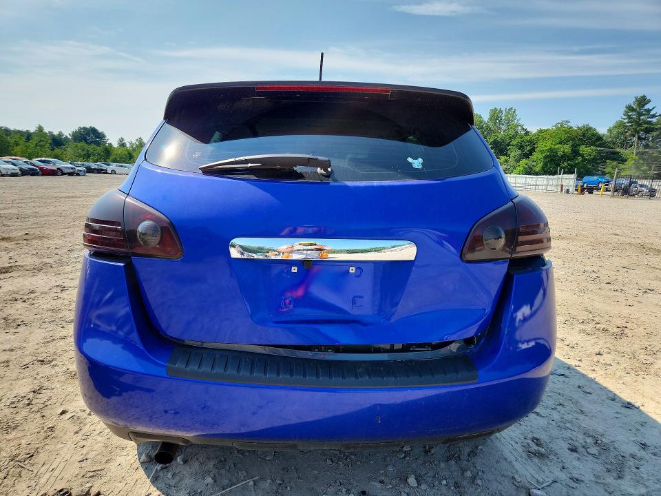 2013 Nissan Rogue VIN JN8AS5MV8DW642183 COPART salvage auction — REAR END, Ma - Cert Of Title-Reconstrctd Coll, sold $500 on 2026-07-20 (photo 6)