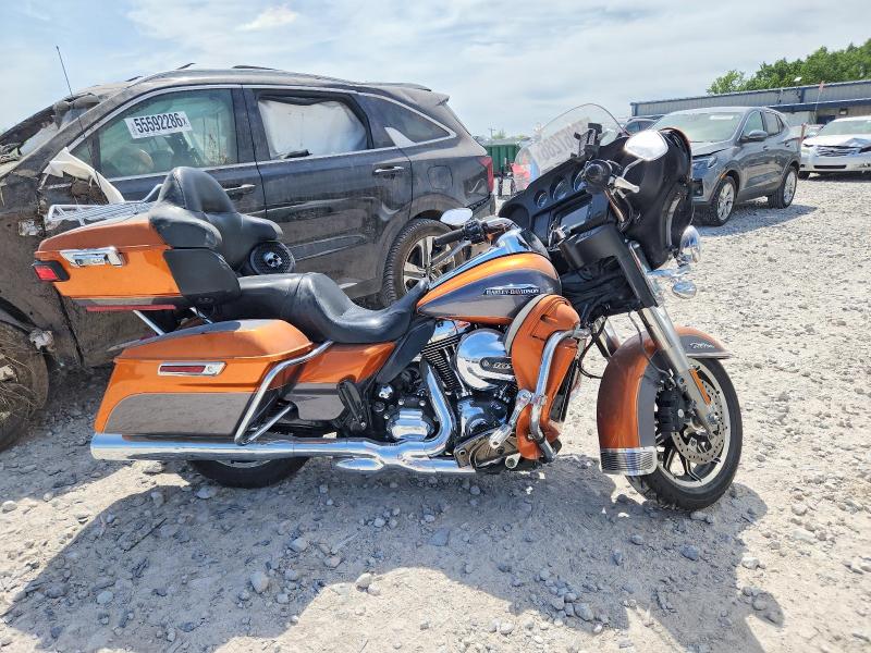 2015 Harley-davidson Electra glide VIN 1HD1KDM18FB650036 COPART salvage auction — FRONT END, Mi - Certificate Of Title, sold $3,800 on 2026-07-09 (photo 1)