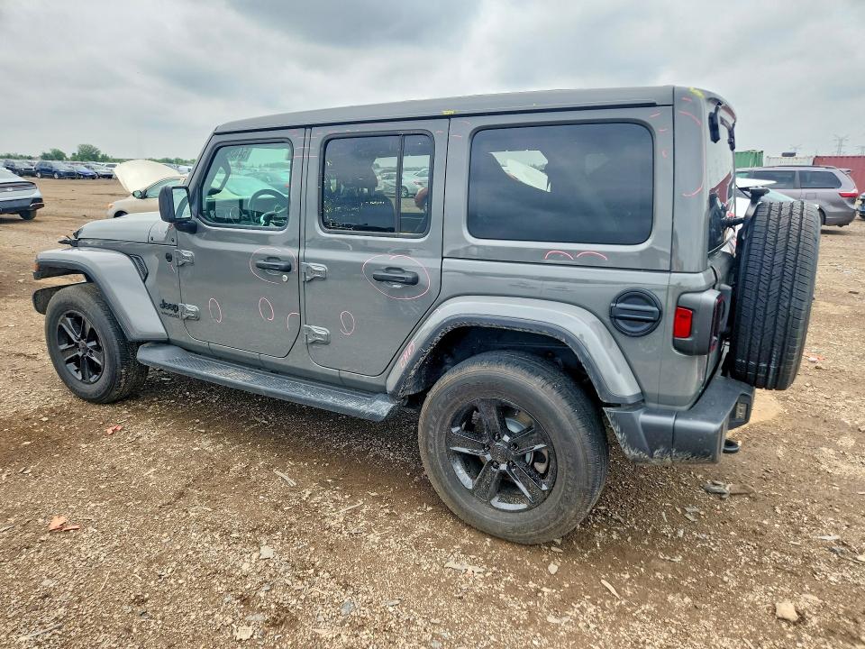 2020 Jeep Wrangler unlimited VIN 1C4HJXEN2LW330558 COPART salvage auction — ALL OVER, Il - Salvage Certificate, sold $8,800 on 2026-07-09 (photo 2)