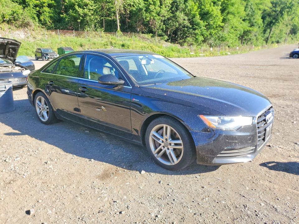 2012 Audi A6 VIN WAUBGAFC9CN005374 COPART salvage auction — FRONT END, Ny - Mv-907A Salvage Certificate, sold $650 on 2026-07-02 (photo 4)