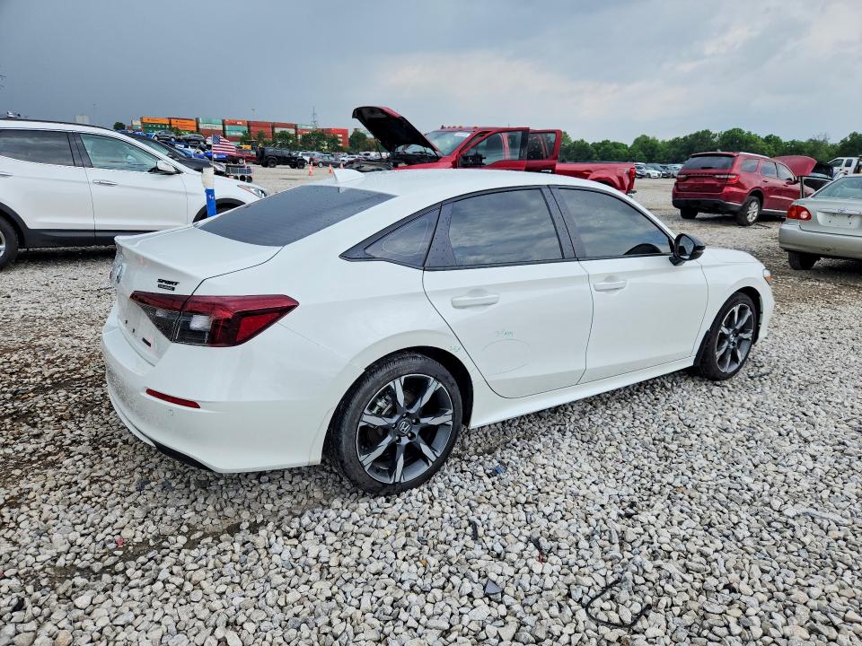 2026 Honda Civic VIN 2HGFE4F85TH305401 COPART salvage auction — REAR END, Oh - Cert Of Title-Salvage, sold $8,300 on 2026-07-28 (photo 3)