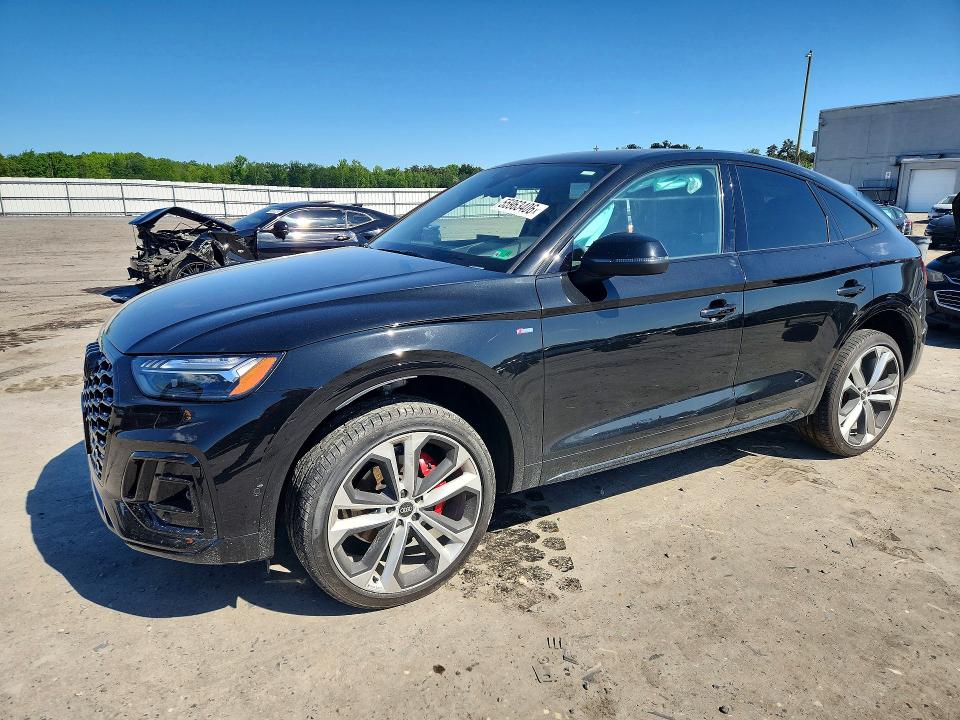 2024 Audi VIN WA16AAFY2R2076857 COPART salvage auction — SIDE, Va - Cert Of Title - Salvage, sold $17,900 on 2026-07-22 (photo 1)