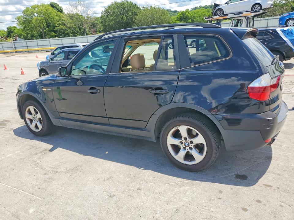 2007 BMW X3 VIN WBXPC93447WF01835 COPART salvage auction — SIDE, TN - SALVAGE CERTIFICATE, sold $650 on 2026-07-13 (photo 2)