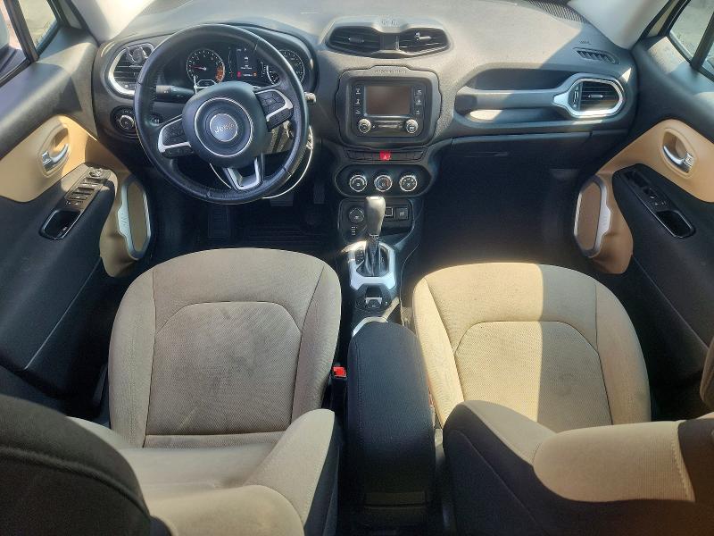 2015 Jeep Renegade VIN ZACCJBBT3FPB33237 COPART salvage auction — FRONT END, Ct - Cert Of Title-Salvage, sold $800 on 2026-07-14 (photo 8)