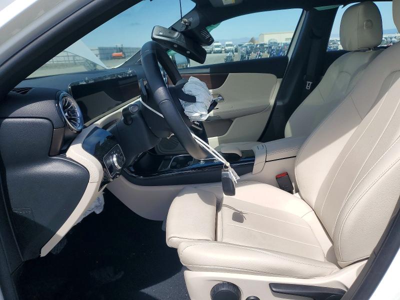 2022 Mercedes-benz A-klasse VIN W1K3G4EB6NJ363758 COPART salvage auction — FRONT END, Salvage Title, sold $8,100 on 2026-07-16 (photo 7)