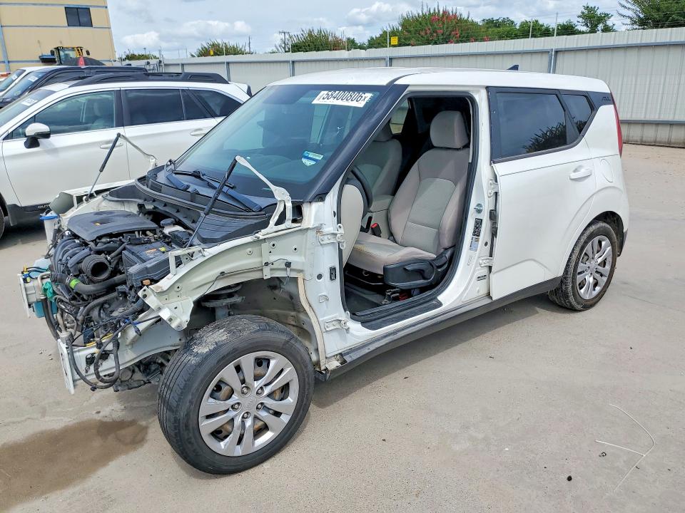 2021 Kia VIN KNDJ23AU6M7736987 COPART salvage auction — STRIPPED, Tx - Certificate Of Title (P), sold $1,500 on 2026-07-09 (photo 1)