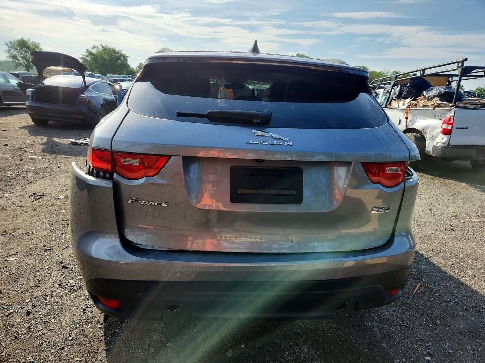 2020 Jaguar F-pace VIN SADCP2FX3LA618232 COPART salvage auction — FRONT END, Md - Cert Of Salvage > 75% Damage, sold $5,500 on 2026-07-07 (photo 6)