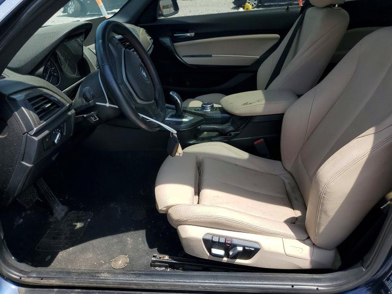 2017 BMW 2er VIN WBA2H9C31HV986887 COPART salvage auction — FRONT END, Oh - Cert Of Title-Salvage, sold $3,500 on 2026-07-15 (photo 7)