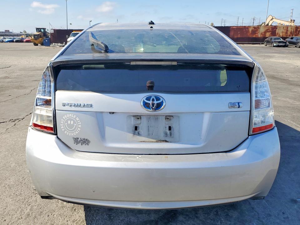 2011 Toyota Prius VIN JTDKN3DU6B1414843 COPART salvage auction — FRONT END, CA - SALVAGE CERTIFICATE, sold $550 on 2026-07-31 (photo 6)