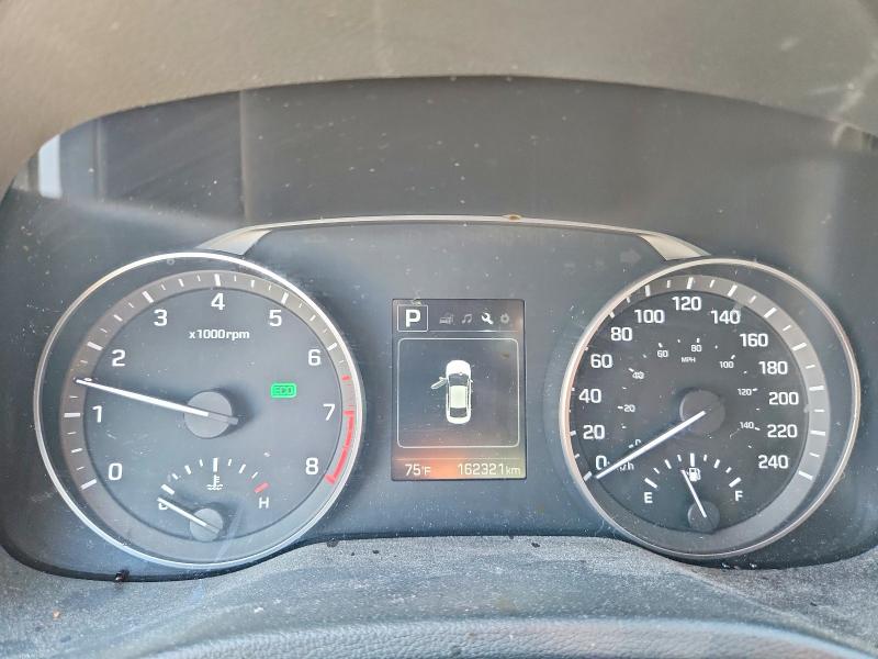 2018 Hyundai Elantra VIN KMHD84LF8JU615869 COPART salvage auction — FRONT END, ON - PERMIT NO BRAND - UNFIT, sold $3,000 on 2026-07-07 (photo 9)
