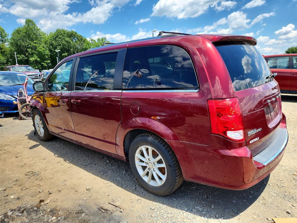 2019 Dodge Grand caravan VIN 2C4RDGCG4KR662055 COPART salvage auction — FRONT END, MA - CERTIFICATE OF TITLE, sold $450 on 2026-07-02 (photo 2)