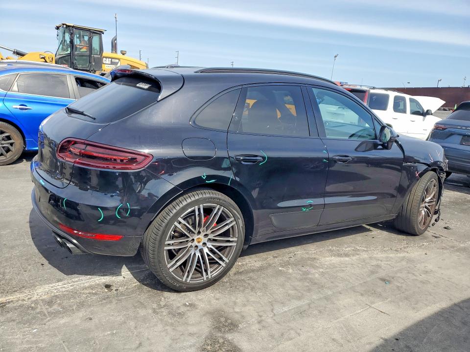 2018 Porsche Macan VIN WP1AG2A56JLB60243 COPART salvage auction — FRONT END, Ca - Salvage Certificate, sold $11,600 on 2026-08-12 (photo 3)
