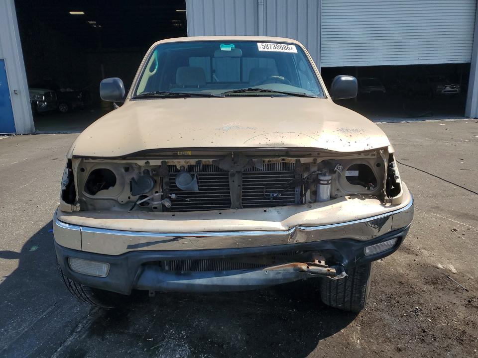 2002 Toyota Tacoma VIN 5TESN92N02Z106121 COPART salvage auction — FRONT END, Fl - Cert Of Title Slvg Rebuildable, sold $2,600 on 2026-07-13 (photo 5)