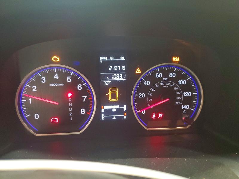 2007 Honda Cr-v VIN JHLRE48537C049303 COPART salvage auction — FRONT END, Pa - Certificate Of Salvage, sold $825 on 2026-07-02 (photo 9)