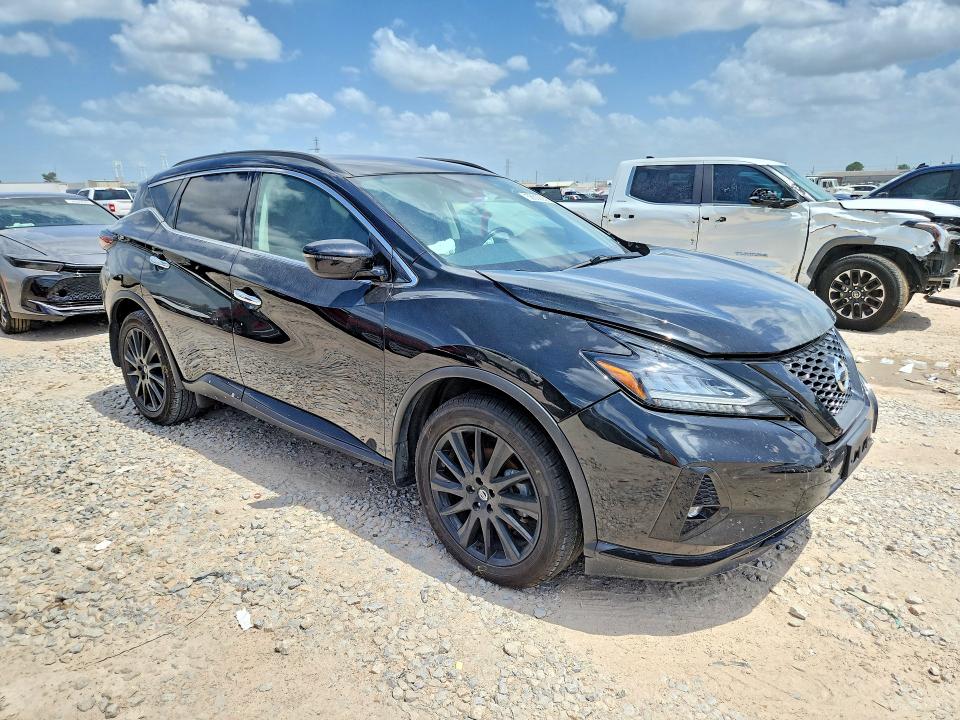 2022 Nissan Murano VIN 5N1AZ2BJ9NC126970 COPART salvage auction — FRONT END, Tx - Salvage Vehicle Title, sold $7,400 on 2026-07-21 (photo 4)