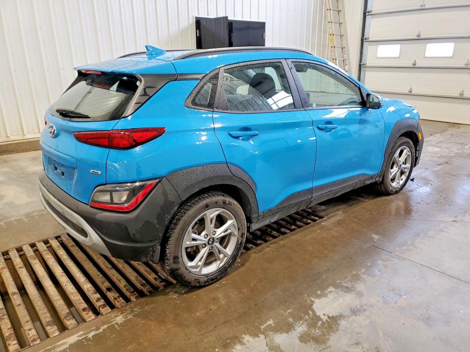 2023 Hyundai Kona VIN KM8K2CAB6PU945070 COPART salvage auction — FRONT END, Ab - Bos - Salvage, sold $5,000 on 2026-07-23 (photo 3)